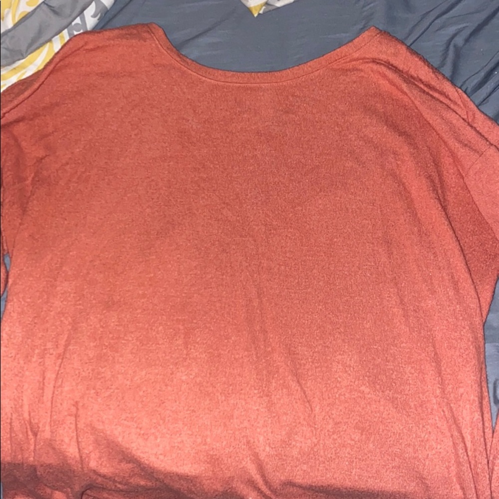 peach 🍑 long sleeved shirt 😃